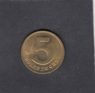 Beschrijving: 5 Soles   